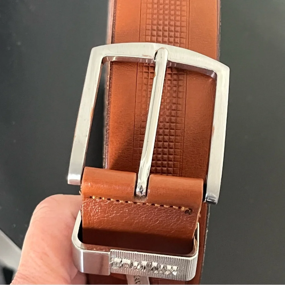 GP&Max Made in Italy Leather Belt Sz 38/40